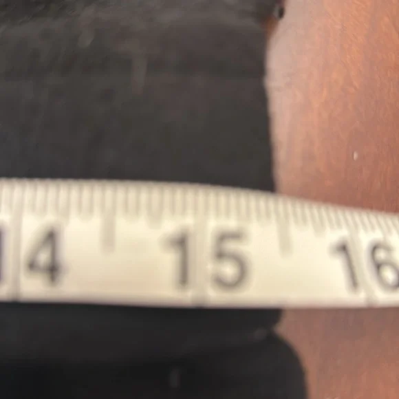 Women's Black Double-Breasted Coat - Picture 9 of 10